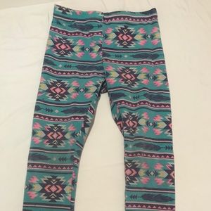 Printed leggings